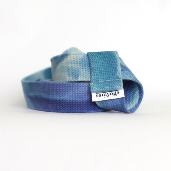 Yoga Mat Sling Carrier- Hand Dyed Strap by Samyoga