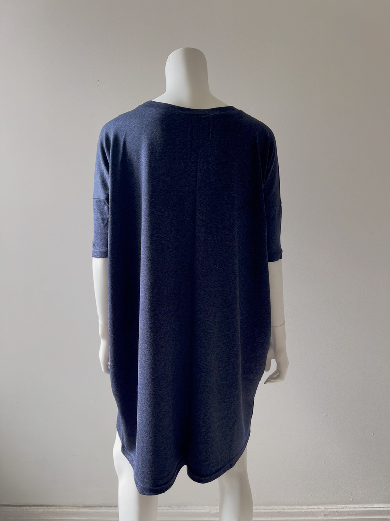 Sama Shift Dress - Navy