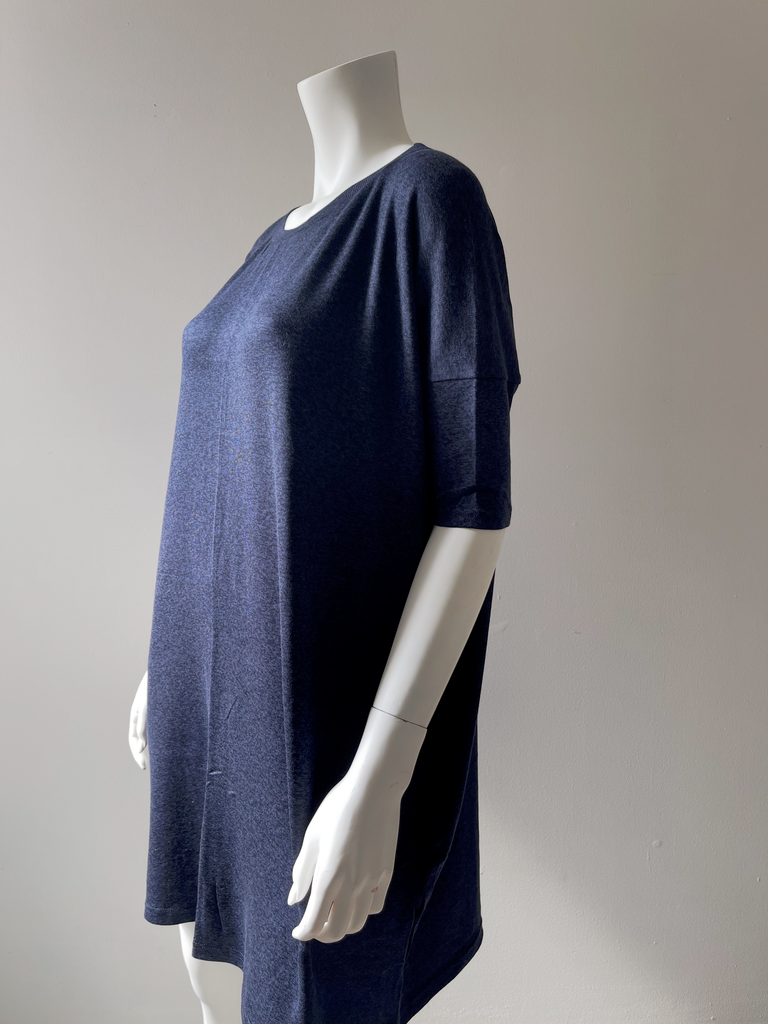 Sama Shift Dress - Navy