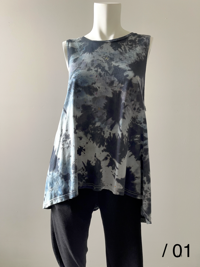 Hand Dyed Flow Tank