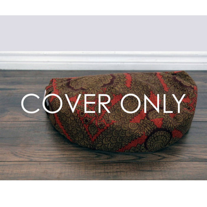 Meditation Cushion - Red Morris - COVER ONLY