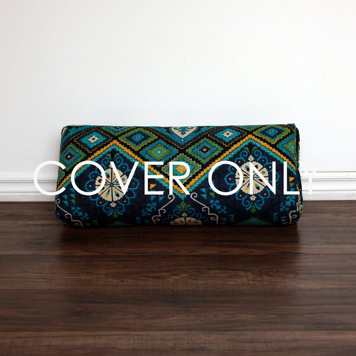 Yoga Bolster - Flores - COVER ONLY