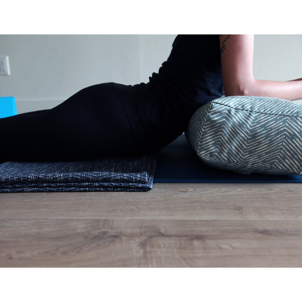 Yoga Bolster - Wave - COVER ONLY