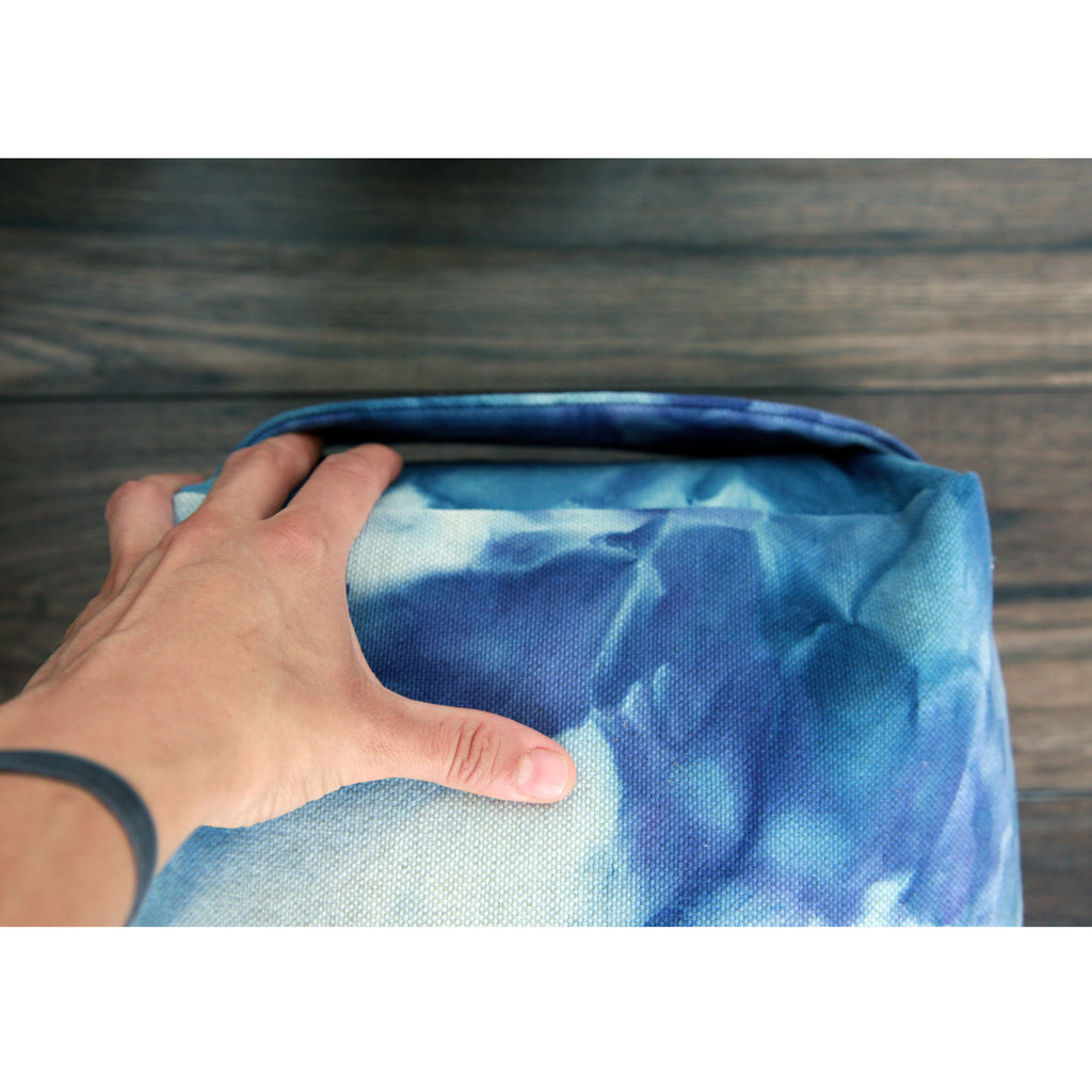 Yoga Bolster - Hand Dyed Sea Change